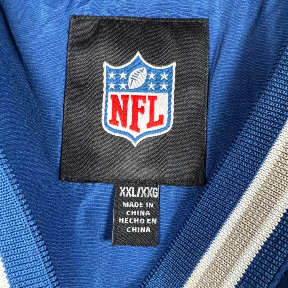 Johnny Unitas Indianapolis Colts NFL Football 2XL Baltimore Windbreaker XXL New
